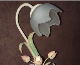 Lampe de chevet fleur