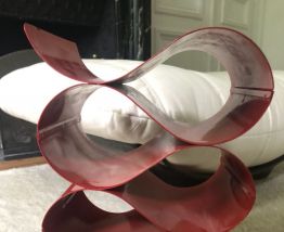 PORTE BOUTEILLE. METAL. 70'S-80'S