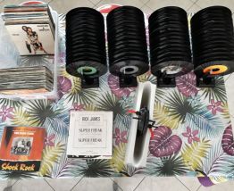 Lot de 18 vinyles 45t Variétée 60s 70s 