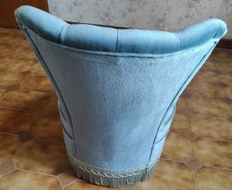 Fauteuil crapaud 50's 