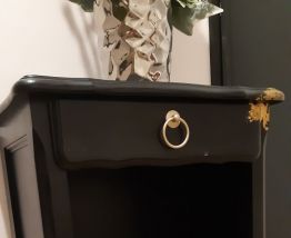 Chevet / meuble d'appoint vintage relooké