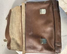 Cartable vintage cuir