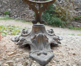 MIROIR PSYCHE ANCIEN VINTAGE 48 CM 