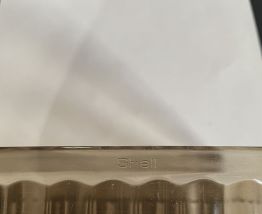 Grand ramequin Arcopal verre marron fumé