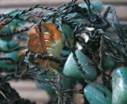 bonzai pierres  vertes