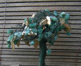 bonzai pierres  vertes