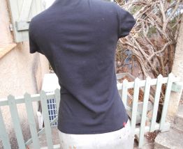 PUMA T SHIRT NEUF NOIR T 38 40 ETIQUETTES PAQUET 