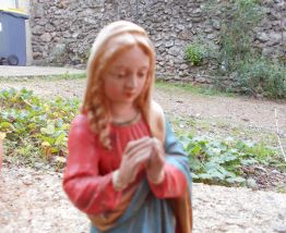 SANTON STYLE ITALIEN NEUF 16 CM MARIE ST VIERGE 