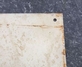 Plaque Beck's beer, plaque en tôle