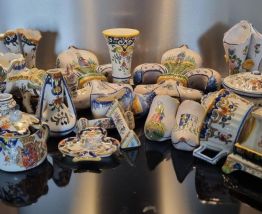 petit lot de faience bretonne