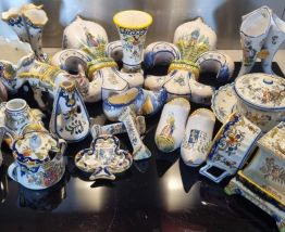 petit lot de faience bretonne