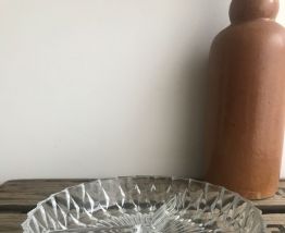 Plat apéro en verre 