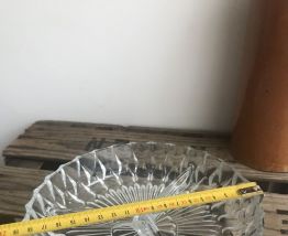 Plat apéro en verre 