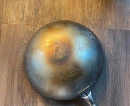 Wok Professionnel - 35 cm en Acier Inoxydable