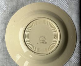 12 assiettes creuses Badonviller/Strasbourg 4 légèr défaults