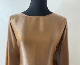 Robe longue manches chauve-souris