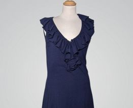 robe mi-longue ralph lauren 38