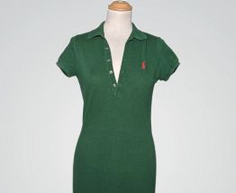 robe mi-longue ralph lauren 34