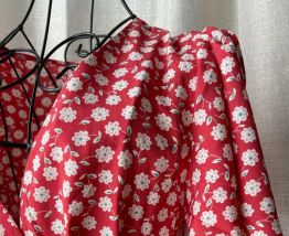 Robe maxi fluide avec ceinture et fente