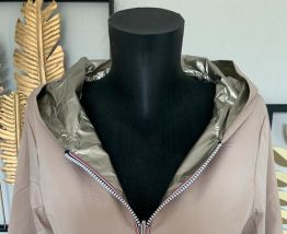 Imperméable réversible (mi long) beige taille S