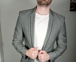 Superbe costume gris homme zara taille 52 veste 42 pantalon