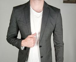 Très beau costume gris homme zara taille 48 veste 40 pantalo