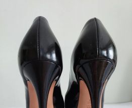 Casadei - superbes escarpins noirs high heels (37)