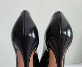 Casadei - superbes escarpins noirs high heels (37)