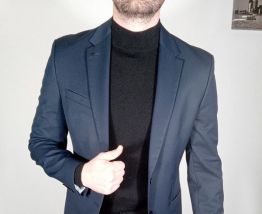 Élégant costume marine homme zara taille 50 veste 40 pantalo