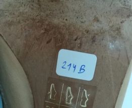 214B* Cypres - jolis boots beige tout cuir (38)