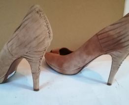 890A* ZARA jolis escarpins peep toe (40)
