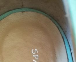 707A* Spazio Moda - sexy escarpins cuir verts (40)