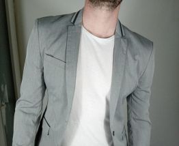 Superbe costume gris zara homme taille 38 pantalon 48(46) ve