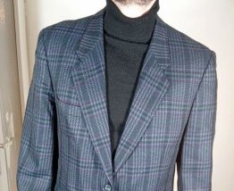 Élégant blazer vintage homme Mr de Fursac 100% laine taille 