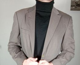 Belle veste costume homme saint hilaire taille 52 gris taupe