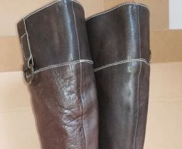 511B* superbes bottes marron tout cuir marque CECIL (p37)