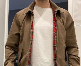 Veste homme officielle Harrington très bon état taille Mediu