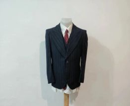 Exceptionnel costume pinstripe 3 pièces