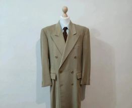 Fabuleux manteau croisé beige