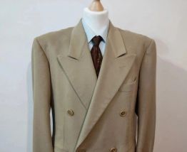 Fabuleux manteau croisé beige