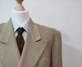 Fabuleux manteau croisé beige