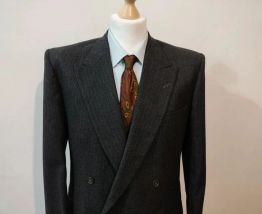 Splendide costume croisé pinstripe