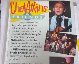 cassette vidéo Chet Atkins and friends 