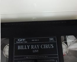cassette vidéo Billy Ray Cyrus on tour 