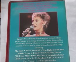 cassette vidéo Tammy Wynette in concert 