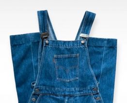 Salopette jeans Lévis femme