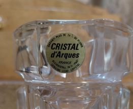 Vase cristal d’Arques années 70