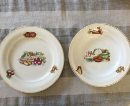 2 assiettes ceranord