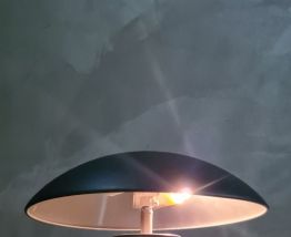 Lampe champignon ( dit paquebot) 1975 a 85. , h41 X l31 blac