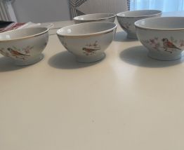 Tasses porcelaine Apilco